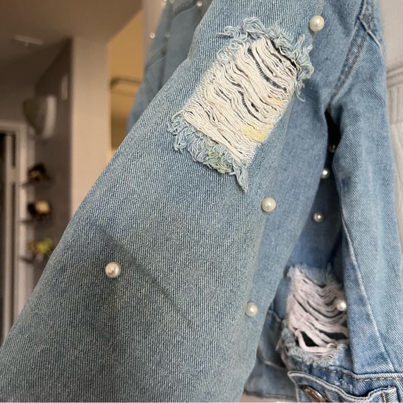 Pearl Denim Jacket - Picture 4 of 6